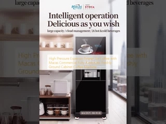 Macas ile Kahve için Yüksek Basınçlı Espresso Bira Makinesini Ticari Tam Otomatik Taze Çiğnenmiş Kabine Kahve Makinesi