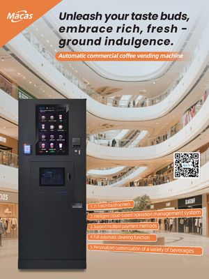 Ticari Otomatik Espresso Makinesi, 2200W Avrupa Mühürle