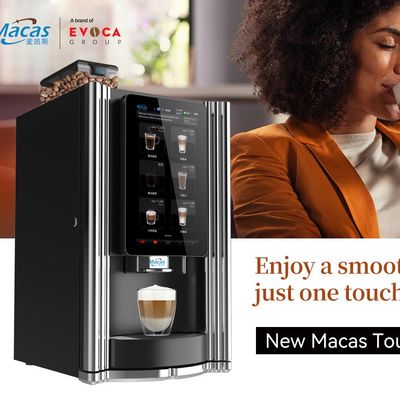 Espresso kahve akıllı tezgah kahve satış makinesi 220V 50Hz