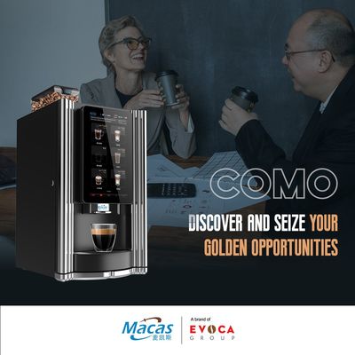 OEM ODM Ticari Çay Kahve Satıcı Makinesi Musluk Su Bağlantısı