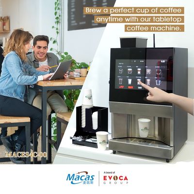 satın al 2.2L Ticari Kahve Yapma Ekipmanı Fasulye Kupaya Satıcı Makine 2700W çevrimiçi üretim