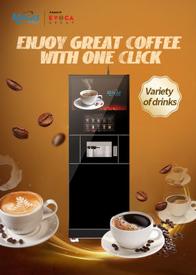 Macas ile Kahve için Yüksek Basınçlı Espresso Bira Makinesini Ticari Tam Otomatik Taze Çiğnenmiş Kabine Kahve Makinesi