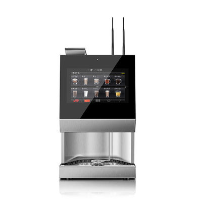 Espresso kahve madeni parası çalıştırılan kahve satış makinesi AC220V/50HZ 110V/60Hz nominal voltaj içinde