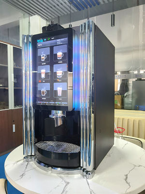 Dahili öğütücü espresso için fincan kahve satıcı makinesi