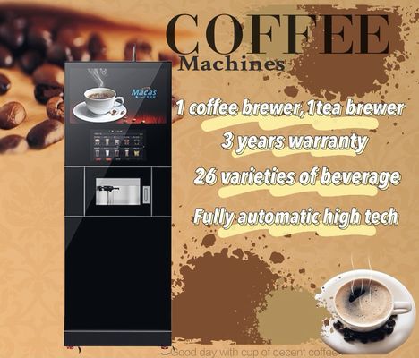satın al Floor Standing Coffee Machine designed for commercial with one touch coffee tea brewing and adjustable strength options çevrimiçi üretim