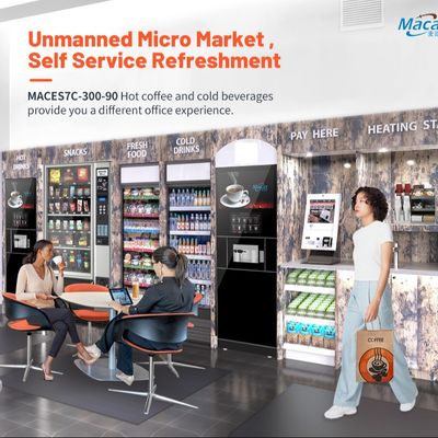 NAYAX ödeme katı ayakta duran kahve makinesi mini kahve makinesi