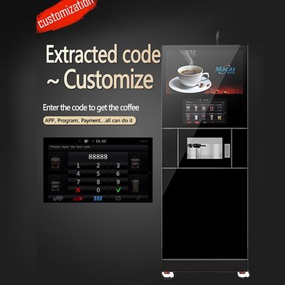 İyi bir fiyat. OEM ODM Otomatik Kahve Cappuccino Satıcı Makinesi Elektronik Ödemeler çevrimiçi
