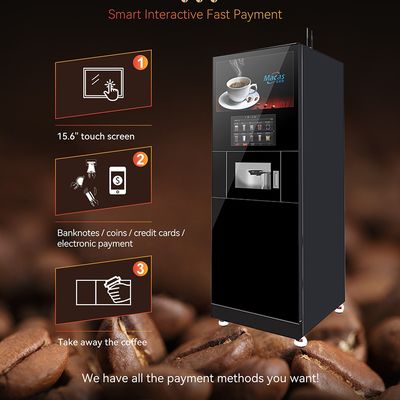 İyi bir fiyat. MACAS Kahve Satıcı Makinesi 27 inçlik reklam ekranı ile Kafe Satıcı Makinesi çevrimiçi