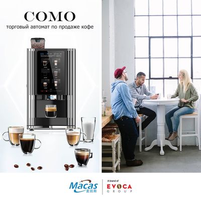 İyi bir fiyat. 15.6'''Dokunmatik ekranlı kahve makinesi MDB ile Espresso Cappuccino Latte Kahvesi için çevrimiçi