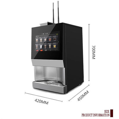 Tam otomatik ticari espresso kahve ve çay makinesi profesyonel video kahve makinesi otel ve restoran malzemeleri için