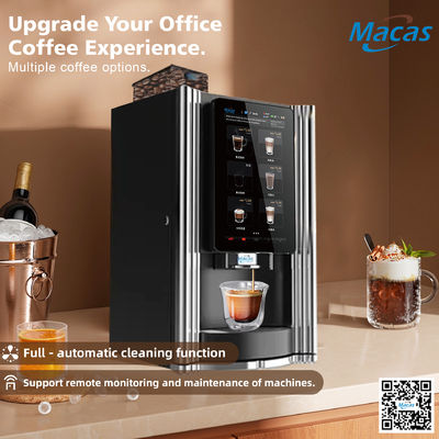 İyi bir fiyat. Experience the Convenience of 2L*3 Instant Powder Canisters and 20 bar Max Gear Pump Pressure Coffee Vending Machines çevrimiçi