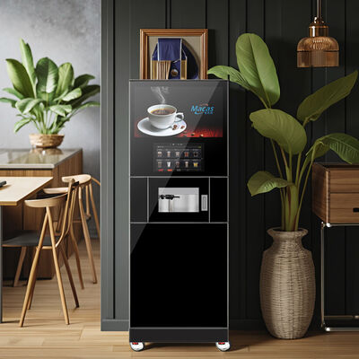 İyi bir fiyat. EVOACAS LE Enerji tasarruflu ticari kalite paslanmaz çelik satış makinesi Espresso Otomatik sıcak/soğuk kahve makinesi ekipmanları çevrimiçi